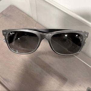Rayban Gunmetal Wayfarer Sunglasses